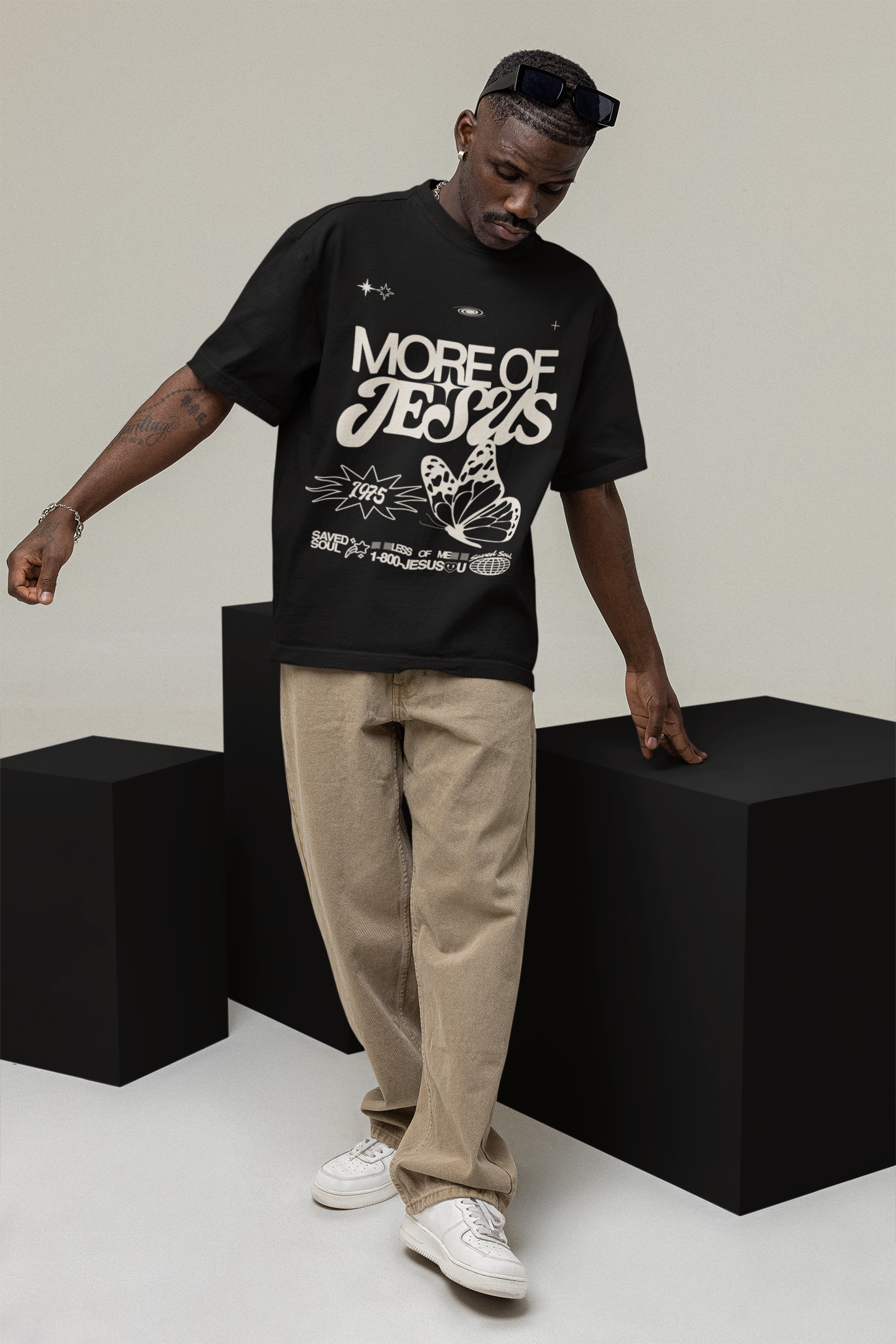 "More of Jesus" tee