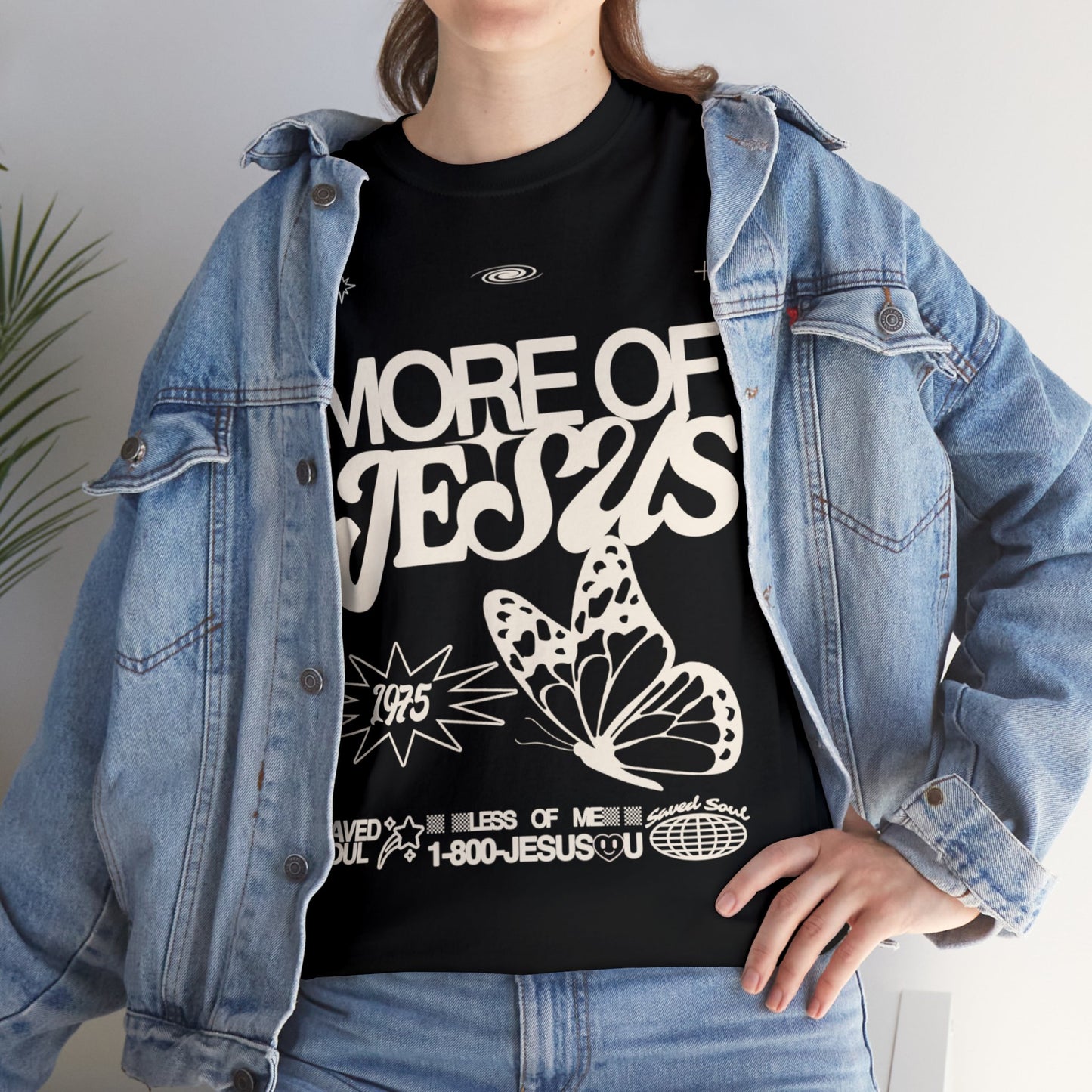 "More of Jesus" tee